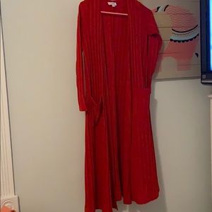 Bright Red LuLaRoe Sarah